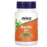 Garlic Oil, 1,500 mg, 100 Softgels- by Now