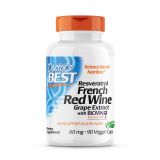 French Red Wine Grape Extract 60 mg 90 Veggie Caps