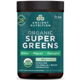 Organic SuperGreens Detox, Digest, Energize, Mint 7.23 oz (205 g), by Ancient Nutrition