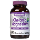 Chelated Magnesium, 60 Vegetable Capsules, by Bluebonnet