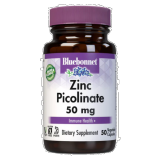 Zinc Picolinate, 50 mg, 50 Vegetable Capsules, by Bluebonnet