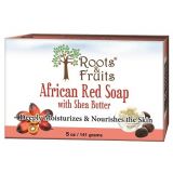 Roots & Fruits African Red Soap with Shea Butter 5 oz