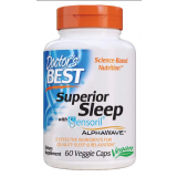 Superior Sleep with Sensoril 250 mg 60 Veggie Caps, by Doctor's Best