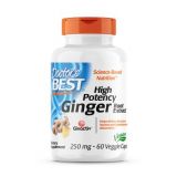 Doctor's Best High Potency Ginger Root Extract 250 mg 60 Veggie Caps