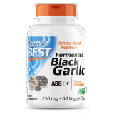 Fermented Black Garlic ABG10+, 250 mg 60 Veggie Caps, by Doctor's Best