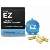 Over EZ Pre-Drink Supplement Natural Hangover Prevention - 12 Count, by EZ Lifestyle