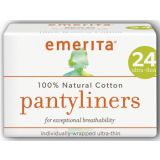 100% Natural Cotton Ultra-Thin Pantyliners 24 Pantyliners