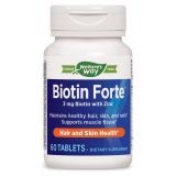Biotin Forte 3 mg with Zinc  60 Tablets