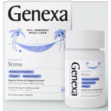 Stress, 60 Vanilla & Lavender Chewable Tablets, by Genexa