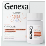 Cold Crush, 60 Acai Berry Chewable Tablets, by Genexa