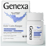 Kids' Calm Keeper, 60 Vanilla & Lavender Chewable Tablets, by Genexa