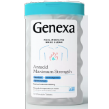 Antacid Maximum Strength, 72 Organic Berry & Vanilla Chewable Tablets, by Genexa