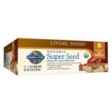 Organic Super Seed Whole Food Fiber Bar Apple Cinnamon 12 Bars