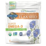 RAW Organics 100% Organic FlaxSeed 14 oz (396 g)