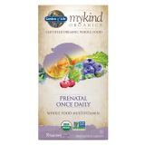 mykind Organics Prenatal Once Daily Multivitamin 30 Vegan Tablets