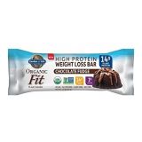 Organic Fit Plant Based High Protein Weight Loss Bar Chocolate Fudge 12 Bars