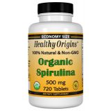 Organic Spirulina 500 mg 720 Tablets