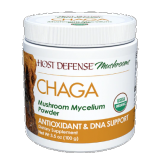Host Defense Chaga Mushroom Mycelium Powder, 3.5oz (100g)