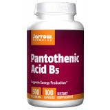 Pantothenic Acid B5 500 mg 100 Capsules