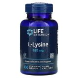 L-Lysine 620 mg 100 Vegetarian Capsules