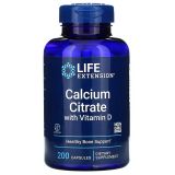 Calcium Citrate with Vitamin D 200 Capsules