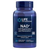 NAD+ Cell Regenerator and Resveratrol 30 Vegetarian Capsules