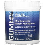 Gummy Science™ Mediterranean Weight Management, 60 Blueberry Gummies, by Life Extension