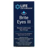 Brite Eyes III Sterile Lubricant Eye Drops 2 Vials (5 ml each)