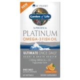 Platinum Omega-3 Fish Oil Formula Orange Flavor 60 Softgels