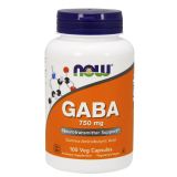 GABA 750 mg 100 Veg Capsules