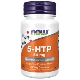 5-HTP, 50 mg, 30 Veg Capsules