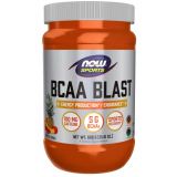BCAA Blast Powder, Tropical Punch Flavor - 600 g (21.16 oz), by NOW Sports