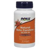 Natural Beta Carotene 25,000 IU 90 Softgels