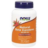 Natural Beta Carotene 25,000 IU 180 Softgels