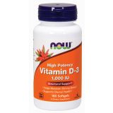Vitamin D-3 1,000 IU 180 Softgels