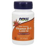 Vitamin D-3 5,000 IU 120 Softgels