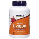 Natural E-1000 with Mixed Tocopherols 100 Softgels