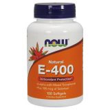 Natural E-400 Plus 100 mcg of Selenium 100 Softgels
