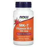 MK-7 Vitamin K-2, 100 mcg, 120 Veg Capsules