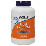 Cod Liver Oil 650 mg 250 Softgels