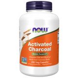 Activated Charcoal, Detox Support 200 Veg Capsules, by NOW