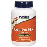 Betaine HCl 648 mg 120 Veg Capsules