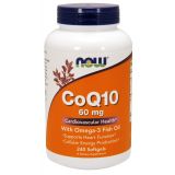 CoQ10 60 mg With Omega-3 Fish Oils 240 Softgels