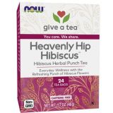 Heavenly Hip Hibiscus Tea 24 Tea Bags, by NOW