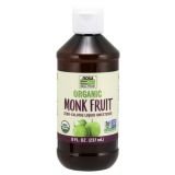 Organic Monk Fruit Zero-Calorie Liquid Sweetener, 8 fl oz (237 mL), by Now Real Food