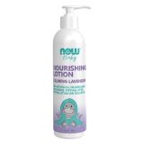 Nourishing Baby Lotion, Calming Lavender, 8 fl oz (237 mL), by NOW Baby