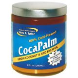 CocaPalm Virgin Coconut & Red Palm Oil 8 fl oz (240 ml)