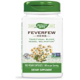 Feverfew Leaves 380 mg 180 Vegan Capsules