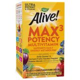 Alive! Max3 Daily Multi-Vitamin Max Potency 90 Tablets