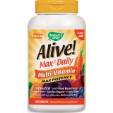 Alive! Max3 Daily Multi-Vitamin Max Potency No Added Iron 180 Tablets